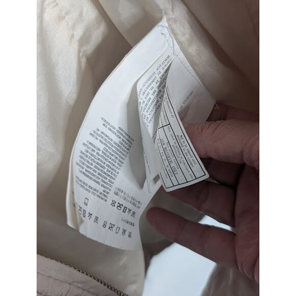 MISS SIXTY Womens cream coat parka puffer jacket size small - Picture 15 of 15